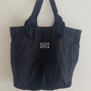 Marc Jacobs black nylon tote, EUC